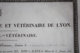 Diplome Sur Velin 1816  Ecole Royale D'economie Rurale Et Vétérinaire De LYON - Historical Documents