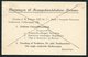 1923 Denmark 15 Ore Stationery Postcard (68 - H) Copehagen. Botanic Museum Meeting - Covers & Documents