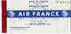 BILLET AIR FRANCE AVIATION AVION Ticket 1960 8 Pages Fort De France Pointe à Pitre - Autres & Non Classés