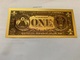 United States  $1.00  Souvenir Gold Foil Banknote  #ab - Nationale Valuta