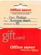 Office Depot Gift Card With Retail Hanger Still Attached - Gift Cards