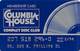 Columbia House Compact Disc Club Membership Card 1994 - Other & Unclassified