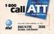 AT&T Calling Card - [3] Magnetic Cards