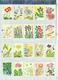 JAPON NIPPON JAPAN MATCHBOX LABELS  FLOWERS BLOEMEN FLEURS PLANTS PLANTES PLANTEN - Boites D'allumettes - Etiquettes