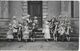 COSNE-SUR-LOIRE 58 NIÈVRE CARTE PHOTO FÊTE SCOLAIRE ?? CARNAVAL ?? DÉGUISEMENT MARQUIS MARQUISE ?? 19 AVRIL 1924 - Cosne Cours Sur Loire