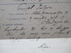 Delcampe - Ungarn 1895 Telegrammkartenbrief TKB 3 Aus Dem Bedarf / Gebraucht! Ganzsache - Lettres & Documents