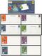 FRANCE 1998 (Coupe Du Monde De Football) 4 Enveloppes + 4 Cartes (spécimen) (Lot COM 10) - Prêts-à-poster: Other (1995-...)