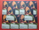 Series 006, Kosovo Lot Of 10 Chip Phone CARD 5 EURO Used Operator VALA900 (Alcatel) *Turkish National Instr* - Kosovo