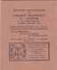 FRANC-MACONNERIE   -  Mémento Du Grade De Compagnon  -  Manuel De 16 Pages - Philosophie & Pensées