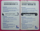 Series 8, Kosovo Lot Of 2 Prepaid Phone CARD 10 Euro Used Operator VALA900 (Alcatel) *Butterfly* - Kosovo