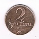 2 SANTIMI 1922 LETLAND /5373/ - Lettonie