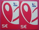 Series 80, Kosovo Lot Of 2 Prepaid Phone CARD 5 Euro Used Operator VALA900 (Alcatel) *Butterfly* - Kosovo