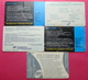 Macedonia Lot Of 5 Different CHIP Phone CARDS Used Operator MT *Rope Producer* - Macedonia Del Nord