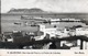 ALGECIRAS-UNA VISTA DEL PUERTO Y EL PENON DE GIBRALTAR- VIAGGIATA 1956-REAL PHOTO - Cádiz