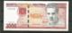 Cuba 2010 $200, $500 And $1000 Pesos Banknotes UNC - Cuba