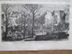 Gravure  1869 PARIS Rue Notre-Dame-Des-Champs    R VAVIN  Incendie   Des Magasins  De L Acompagnie Des Petites Voitures - Non Classés