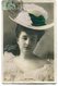 CPA - Carte Postale - Fantaisie - Portrait De Femme - Mademoiselle Glady - Chapeau - 1905 (B9416) - Femmes