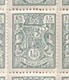 80 TIMBRES NUEVOS EN BLOQUE DEL 15 CTS. VERDE ESPECIAL PARA FACTURAS Y RECIBOS (EPOCA MONÁRQUICA) RARO EN BLOQUE - Steuermarken