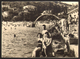 DUBROVNIK Naked Trunk Man Guy And Woman On Beach Old Photo 11x8 Cm #26547 - Anonymous Persons