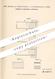 Original Patent - Emil Keller , Franz Holey , Floridsdorf II / Wien / Österreich , 1899 | Herst. Der Wellrohre | Rohr - Historische Dokumente