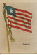 Silk Flag Of Liberia . Drapeau En Soie - Liberia