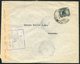 1942 Iraq Baghdad Ottoman Bank Censor Cover - Banque Mellie, Teheran Iran Persia - Iraq