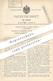 Original Patent - Arnold Boie , Emil Heuer , Dresden , 1906 , Drehsessel F. Wagen , Kutsche , Oltimer | Sitz | Sessel !! - Historische Dokumente