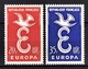 FRANCE 1958 -  SERIE Y.T. N° 1173 Et 1174  - 2 TP NEUFS** - Unused Stamps