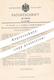 Original Patent - W. Ducart , A. Ludwig , Schiltigheim / Elsass 1900 , Massen - Verpackung F. Zerbrechliche Gegenstände - Historische Dokumente