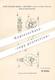 Original Patent - John Charles Bauer , Brockley , Kent England 1885 | Röhren - Schraubstock | Rohr , Metall , Schlosser - Historical Documents