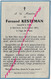 En 1952 Bailleul (59)  Fernand KESTEMAN 9 Ans - Todesanzeige