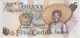 Ghana 5 Cedis 2-1-1973 Pk 15 A.1 UNC - Ghana