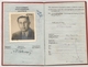 MILITARY GOVERNMENT FOR GERMANY 1949 -PASSPORT - PASSEPORT For Hungarian TOTH DEZSO Exit Permit To ARGENTINA -NOT COMMON - Historical Documents