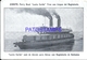 115948 ARGENTINA BUENOS AIRES ZARATE FERRY BOAT SHIP TRAIN LUCIA CARBO PHOTO NO POSTAL POSTCARD - Photographie