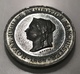 Manchester, Royal Jubilee Exhibition 1887, White Metal Medal, By Heaton, Queen Victoria Bust (Great Britain Medaille - Other & Unclassified