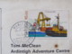 Portugal 1983 Special Cover Carried On Ship Giltspur Around The World To Scotland - Ship Harbor - Lettres & Documents