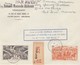 French Colonies Reunion 1947 Saint-Denis Liaison Postale Aerienne, Registered - Sonstige & Ohne Zuordnung