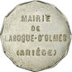 Monnaie, France, Mairie, Laroque D'Olmes, 25 Centimes, TTB+, Aluminium - Monétaires / De Nécessité