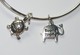 JOLI BRACELET ARBRE DE VIE + TORTUE LUNE ELEPHANT NEUF - Bracelets