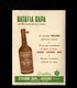 Cartolina Pubblicitaria Tripla Anni '50 Pubblicità Distillerie Giovanni Rapa Andorno Numerata - Pubblicitari