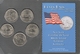 0038 - 'QUARTERS DOLLARS AMERICAIN' - 5 Etats - 2001 - Collezioni