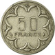 Monnaie, États De L'Afrique Centrale, 50 Francs, 1979, Paris, TTB, Nickel - Kameroen