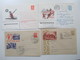 Delcampe - UDSSR 1950er Jahre - 1990 GA / Belege / Motivumschläge / Einschreiben / Antarktis / Polarpost Insgesamt 316 Belege! - Collections (without Album)