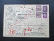 Deutsches Reich Auslandspaketkarte 1931 Offenbach (M.) über Basel Nach Burgdorf Schweiz Zollstempel - Briefe U. Dokumente