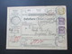 Deutsches Reich Auslandspaketkarte 1931 Pulsnitz über Lindau I. B.nach Burgdorf Schweiz Zollstempel - Briefe U. Dokumente