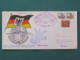 Portugal 1973 Military Ship Special Cover To Germany - Horseman - Tower - Flag Eagle - Lettres & Documents