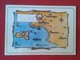 POSTAL POST CARD QSL RADIOAFICIONADOS RADIO AMATEUR MAP MAPA CARTE ITALIA ITALY TOSCANA TUSCANY ELBA ISOLA MONTECRISTO.. - Otros & Sin Clasificación