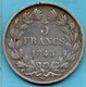 FRANCE  5 Francs  1845 W  Silver  LOUIS PHILIPPE I - Autres & Non Classés