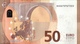 ! 50 Euro, RD0670767222, R030H1, Currency, Money, Geldschein, Banknote , Mario Draghi, EZB, ECB, Europäische Zentralbank - 50 Euro