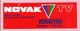 Sticker - NOVAK TV - Verheyen Vosselaar - Autocollants